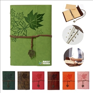 PU Leather A5 Vintage Tied Notebook